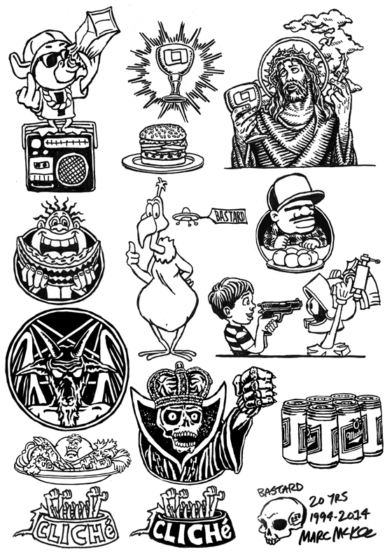 Last-Supper-tattoo-flash-McKee