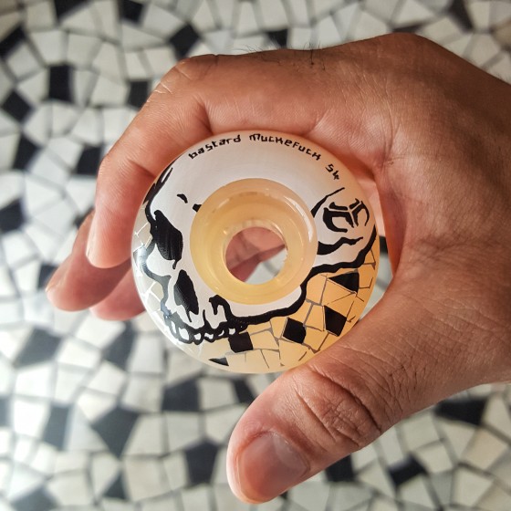 Muckefuck x bastard marble wheel 54mm